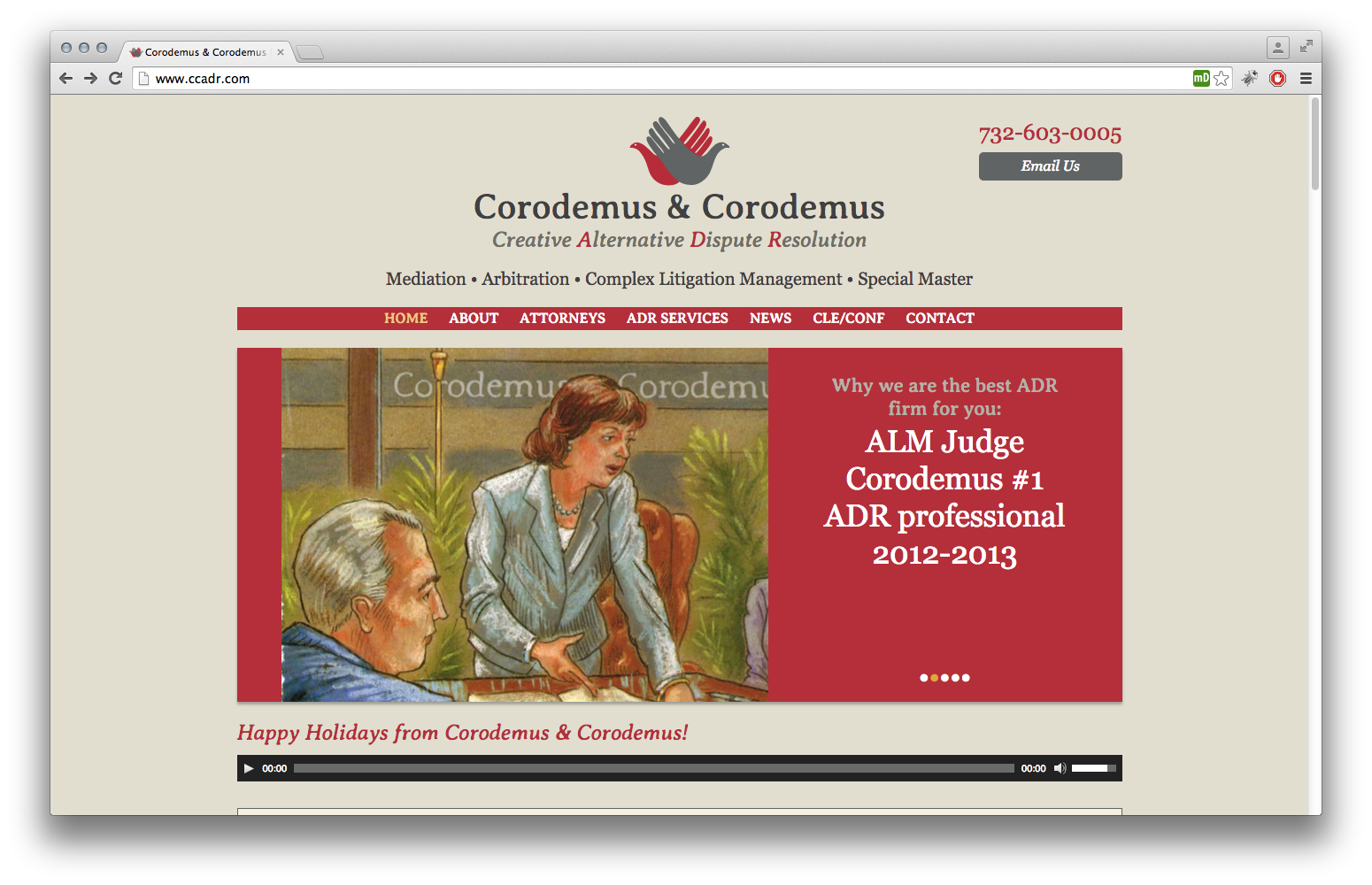 Corodemus & Corodemus ADR website